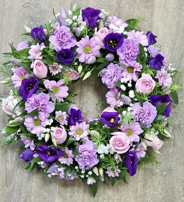 Wreath (Pink & Purple)