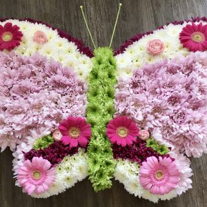 A beautiful butterfly tribute Colours of your choice. 24hrs notice required